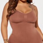 Fashion Nova Snatched And Curvy Shapewear Bodysuit