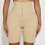 Fashion Nova Feeling My Curves Hi Compression Bodyshaper - Nude