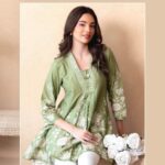 Women’s Printed, Cotton Tunic Tops